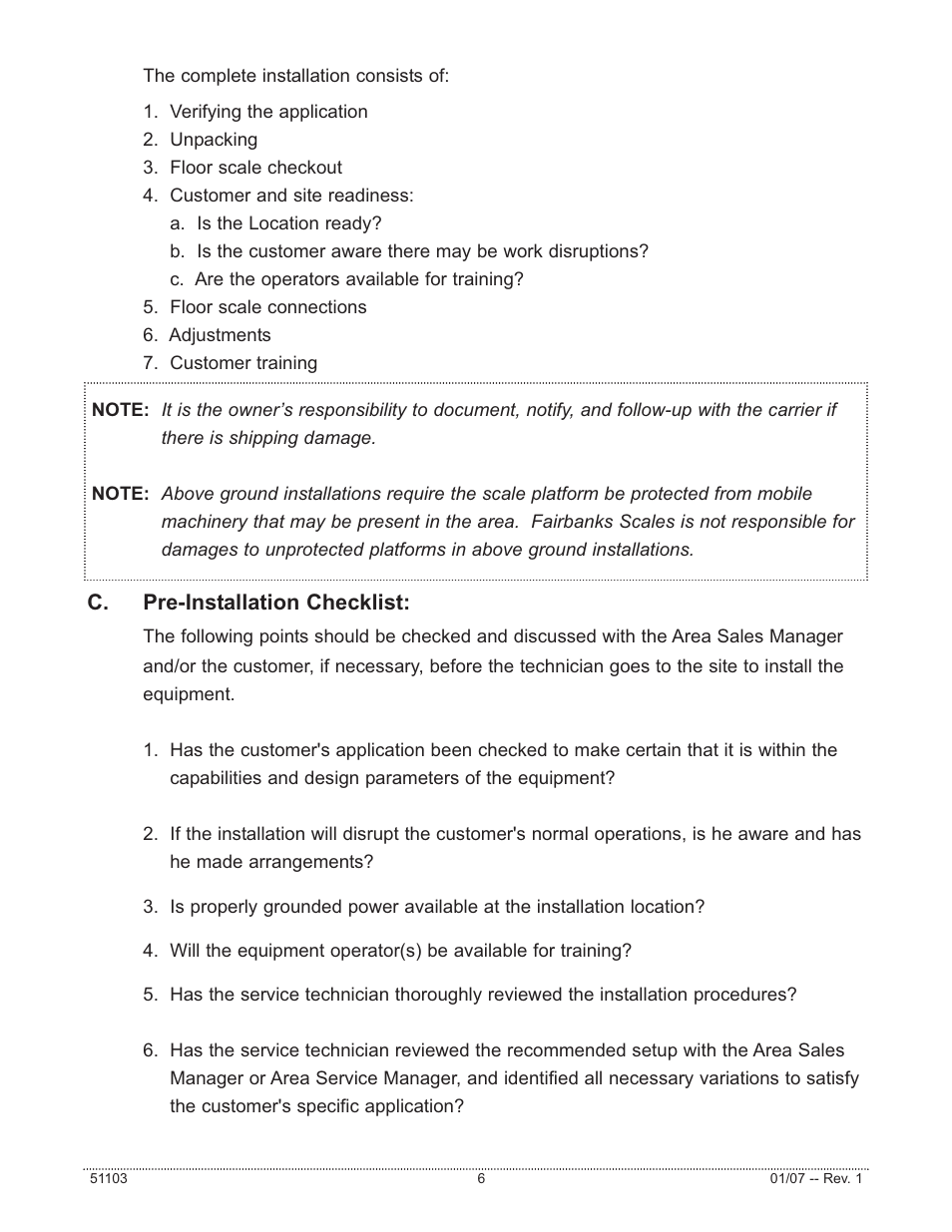 Fairbanks Aegis Industrial Stainless User Manual | Page 6 / 26