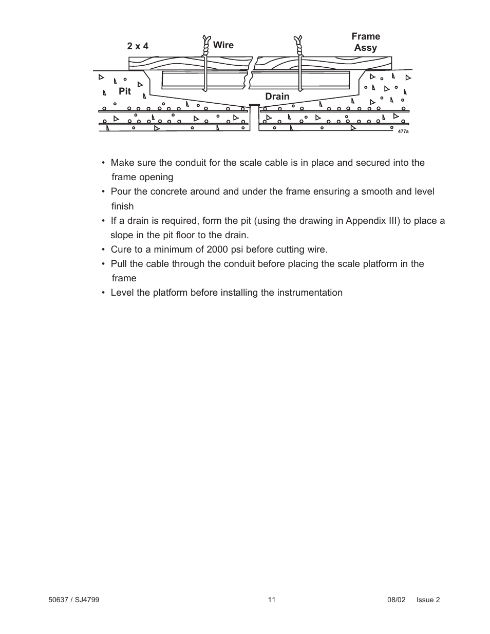 Fairbanks Aegis Heavy Capacity PLF-6200-HQ Series User Manual | Page 11 / 18