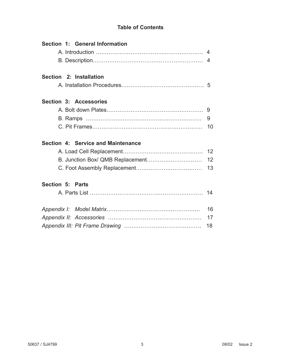 Fairbanks Aegis Heavy Capacity PLF-6200-HQ Series User Manual | Page 3 / 18