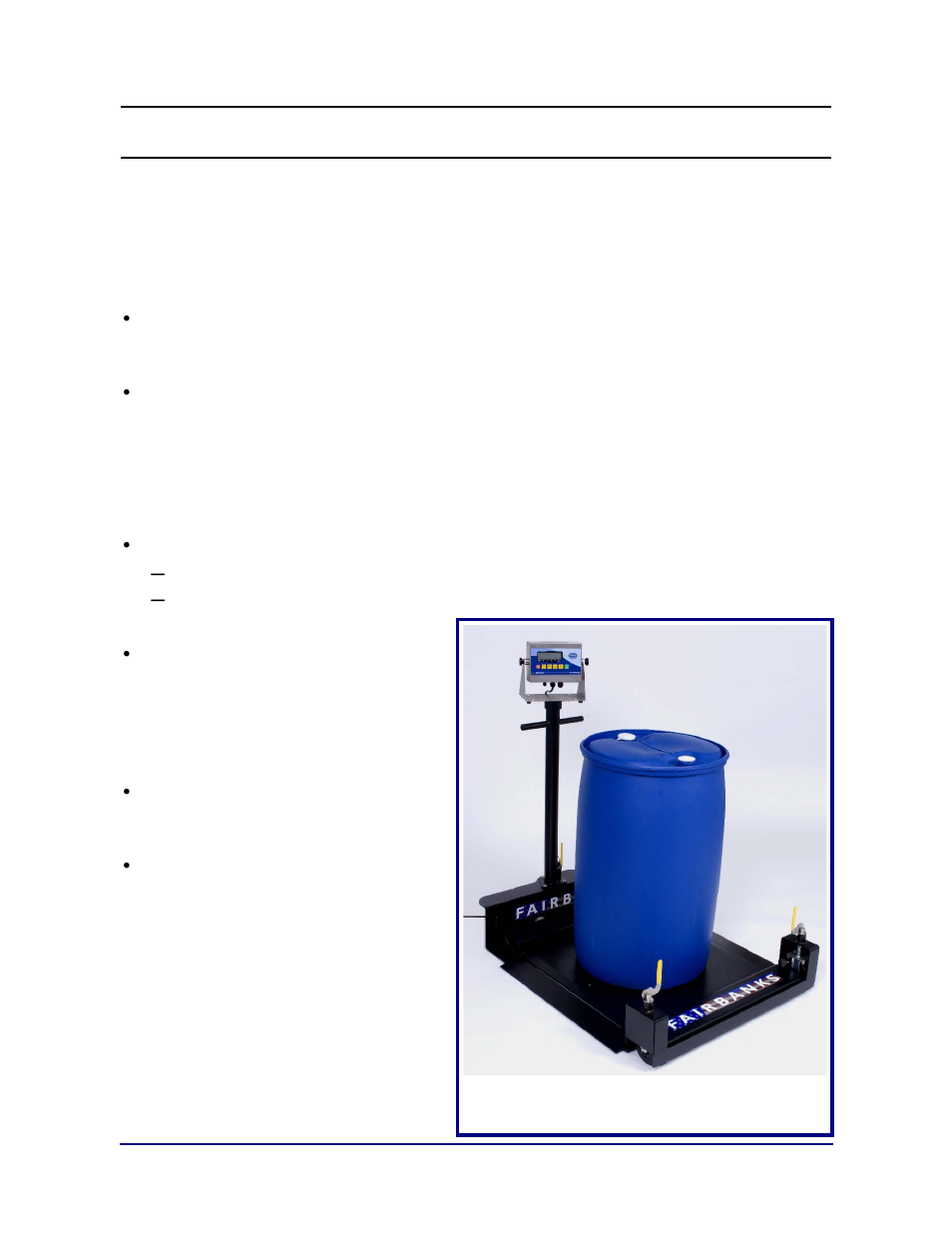 Section 2: scale installation, Overview, Physical installation notes | Fairbanks Aegis Drum Scales User Manual | Page 11 / 34