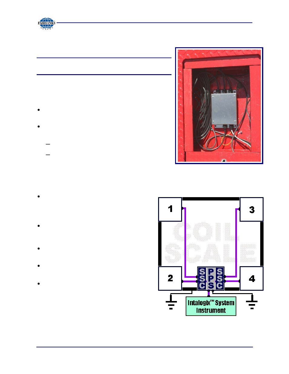 Load cells to the ssc, Intalogix, Technology load cell numbering | Additional wiring | Fairbanks Aegis Coil Scales User Manual | Page 25 / 42