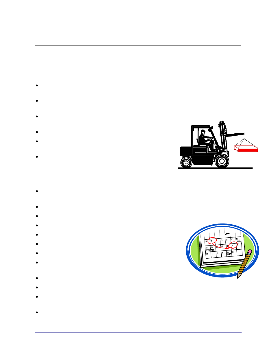 Section 5: service & maintenance, Recommended preventive maintenance schedule, Every month | Six (6) months, Performed, Performed every | Fairbanks Aegis Coil Scales User Manual | Page 29 / 42