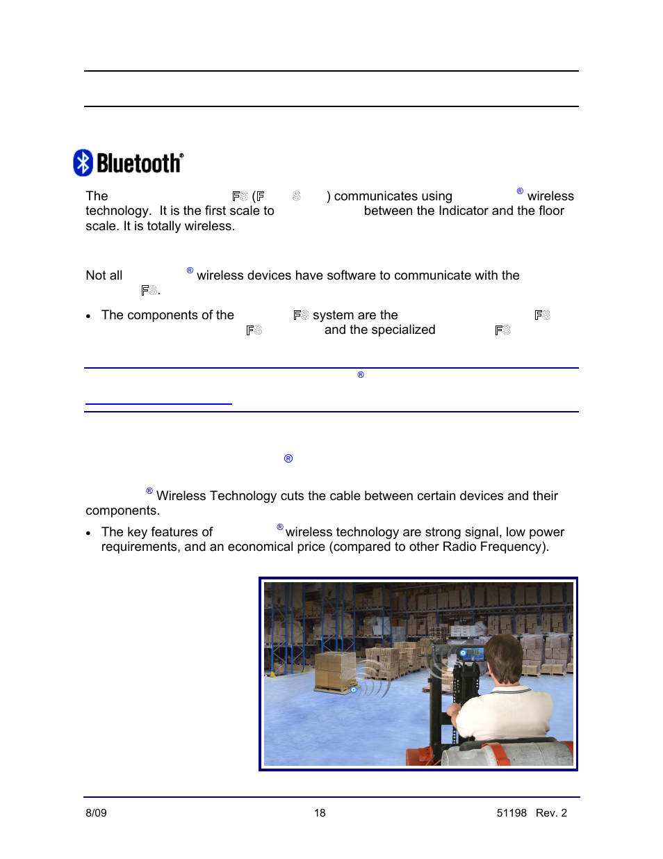 Technology, Technology introduction, More about bluetooth | Fairbanks BlueLineFS Scale System User Manual | Page 18 / 24