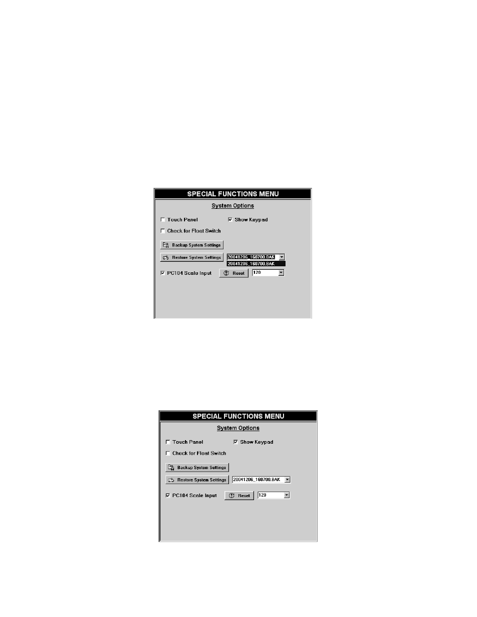System restore proceedure | Fairbanks IM 6000 Series In-Motion Scale System with FB3000 User Manual | Page 19 / 25