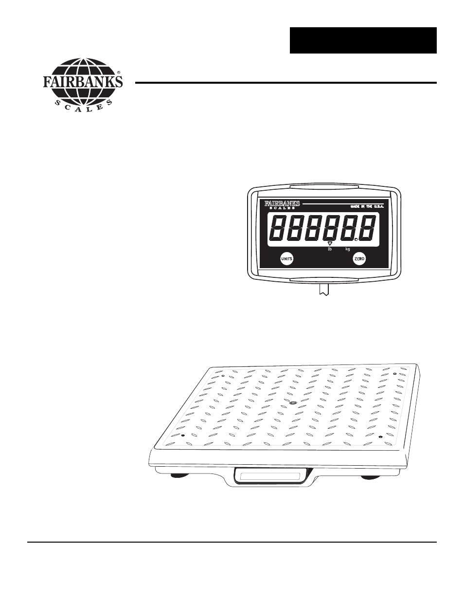 Fairbanks Ultegra Health Scale User Manual | 10 pages