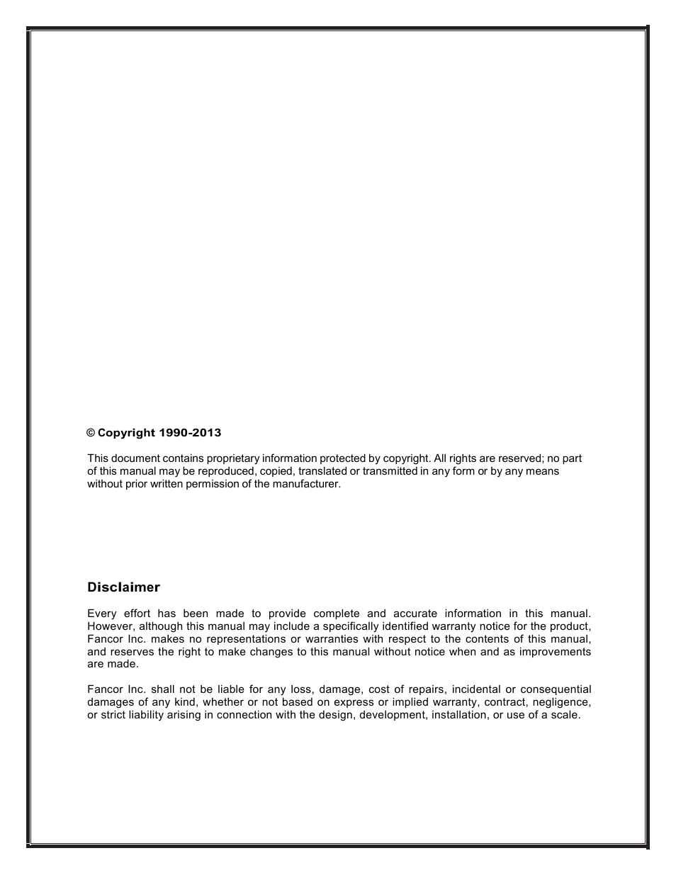 Fairbanks BPP2000 Portable Platform Scale User Manual | Page 4 / 22
