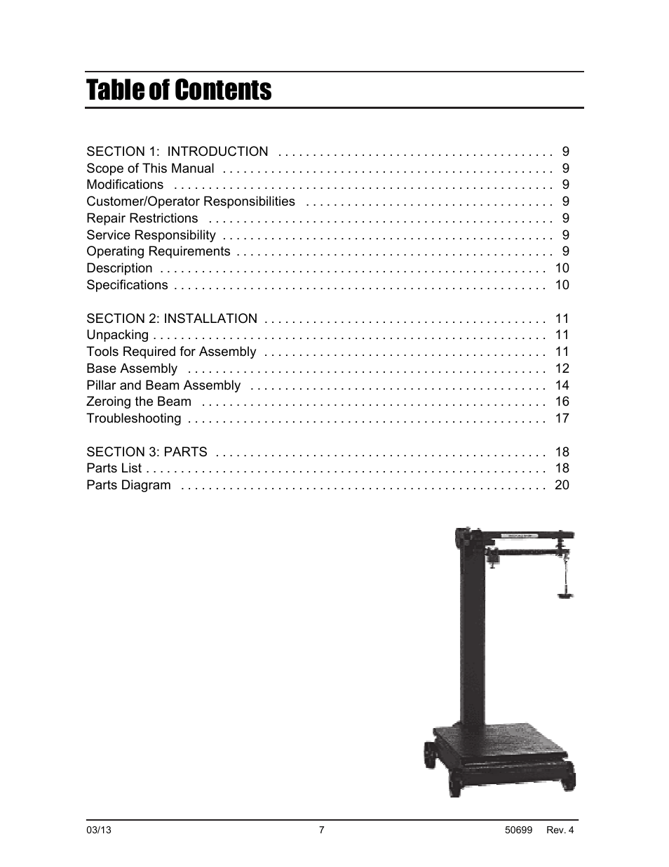 Fairbanks BPP2000 Portable Platform Scale User Manual | Page 7 / 22