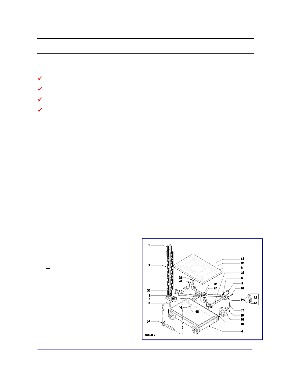 Section 2: assembly, Necessary tools, Wheel & pillar assembly | 2 wheel & pillar assembly | Fairbanks 1155 SERIES Portable Utility SCALE WITH THE FB2255 User Manual | Page 12 / 32