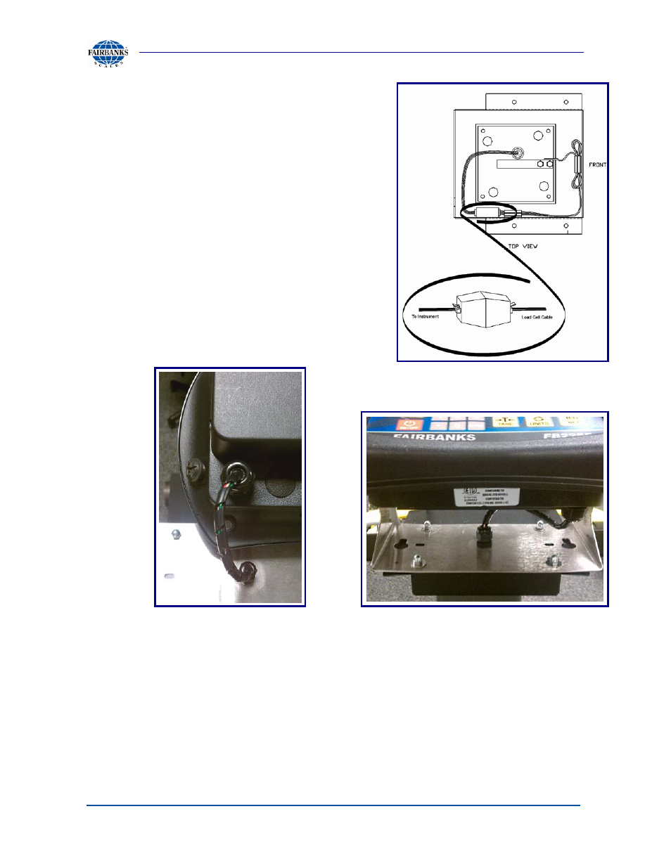 Installing the instrument | Fairbanks 1155 SERIES Portable Utility SCALE WITH THE FB2255 User Manual | Page 20 / 32