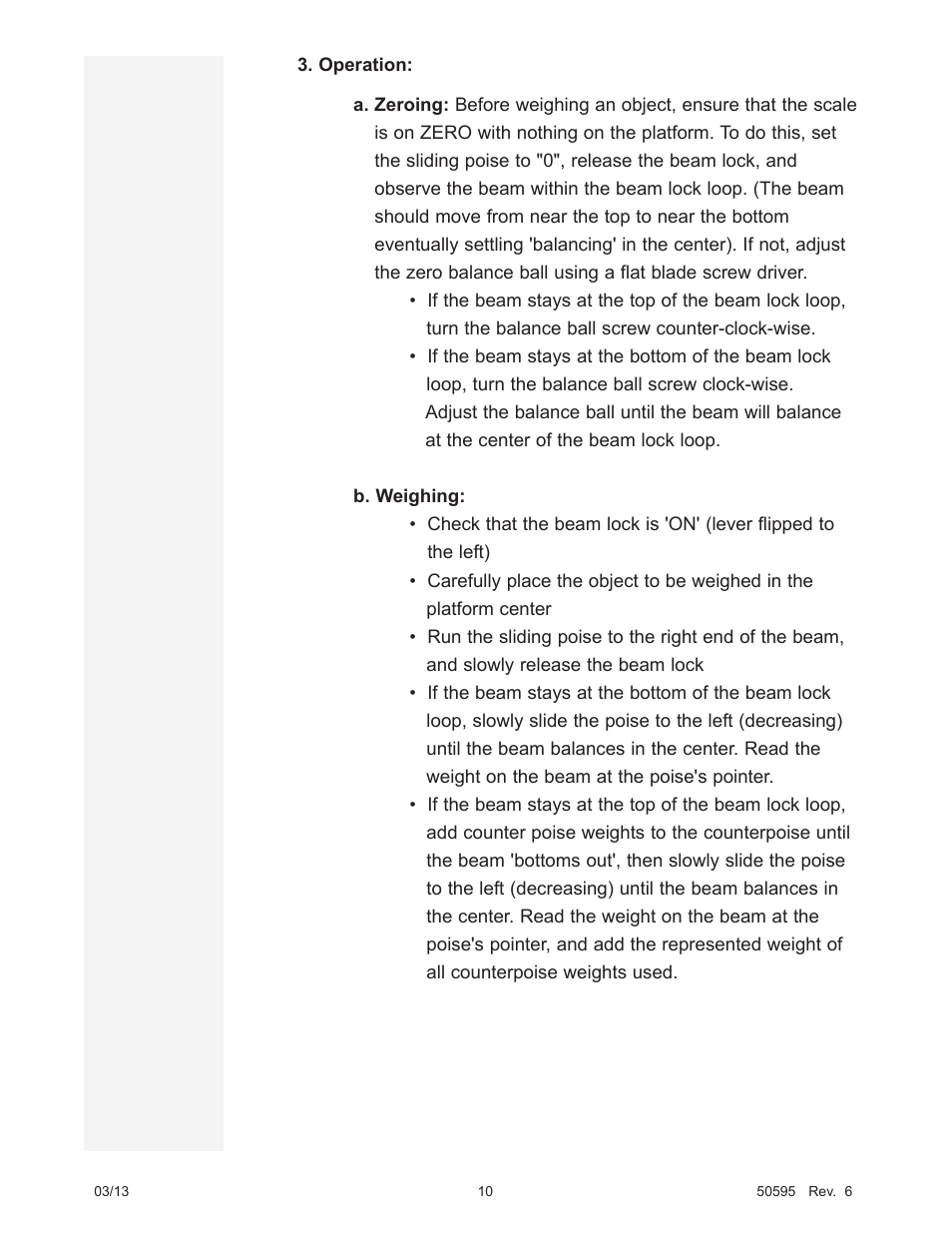 Fairbanks 1124-1 Portable Platform Scale User Manual | Page 10 / 16