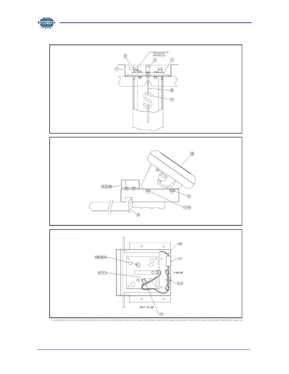 Instrumentation kits parts diagrams | Fairbanks 1100 Series Portable Utility Scale with Rechargeable battery-powered FB1100 ABS User Manual | Page 19 / 22