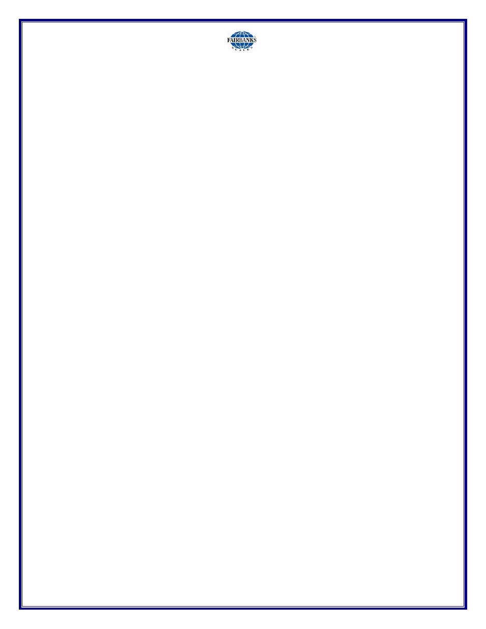 Amendment record | Fairbanks 1100 Series Portable Utility Scale with Rechargeable battery-powered FB1100 ABS User Manual | Page 3 / 22