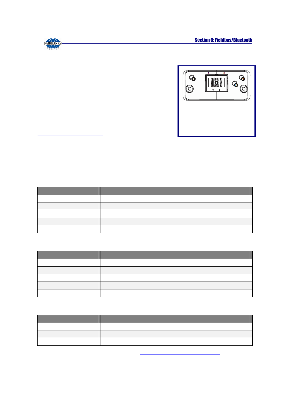 Ethernet / ip diagnostic leds | Fairbanks FB2255 Series Instrument PC2255 PC Software Utility Program User Manual | Page 45 / 79