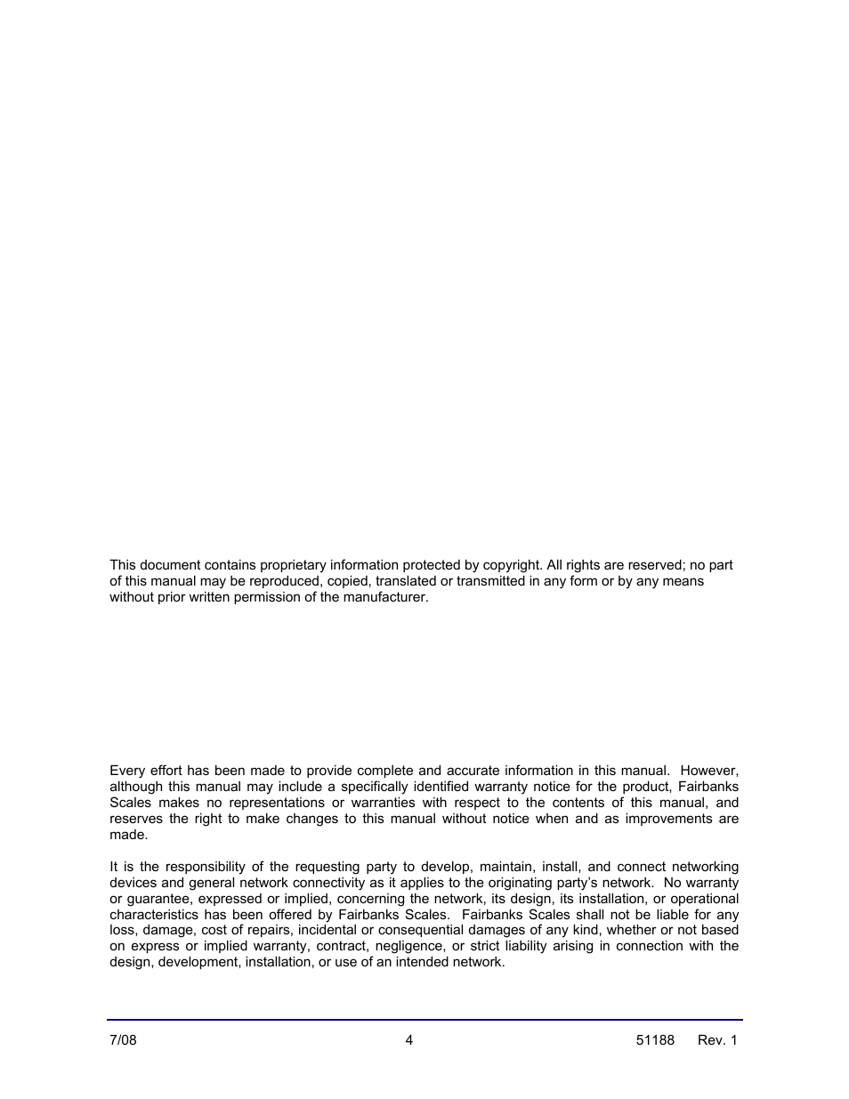 Copyright 2008, Disclaimer | Fairbanks FB3000 Highway System Application User Manual | Page 4 / 96