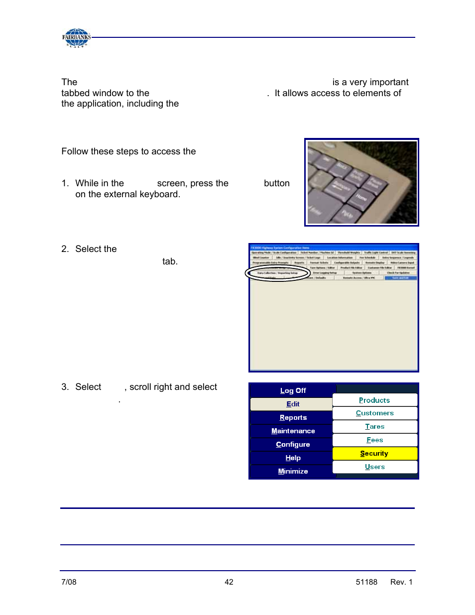 Fairbanks FB3000 Highway System Application User Manual | Page 42 / 96