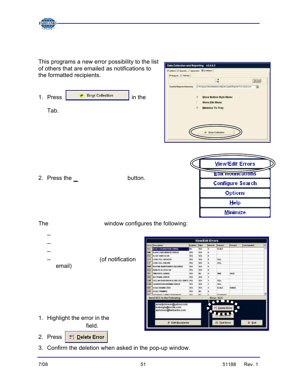 Fairbanks FB3000 Highway System Application User Manual | Page 51 / 96