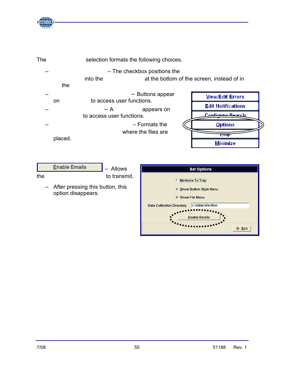Fairbanks FB3000 Highway System Application User Manual | Page 55 / 96