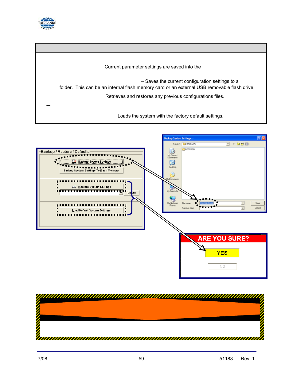 Fairbanks FB3000 Highway System Application User Manual | Page 59 / 96