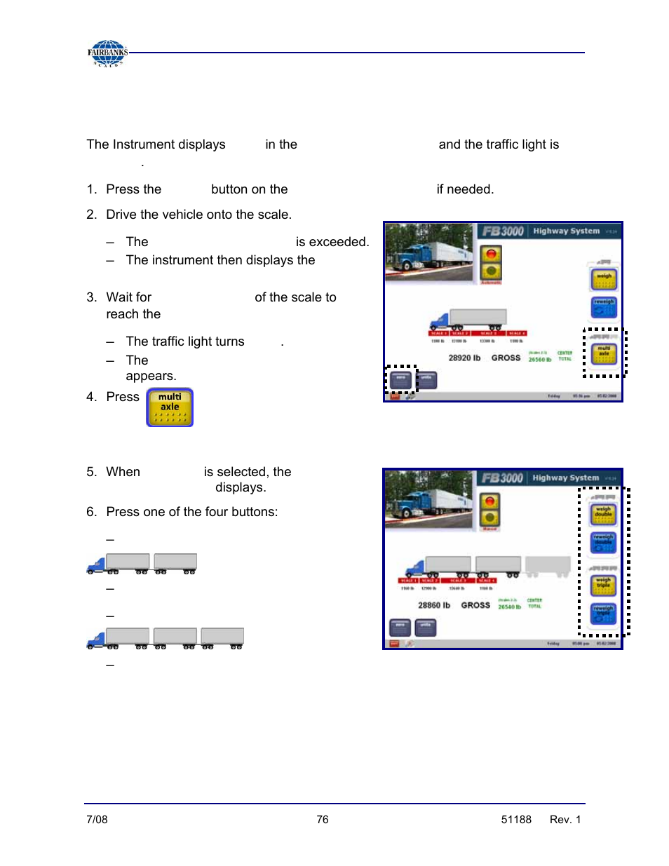 Fairbanks FB3000 Highway System Application User Manual | Page 76 / 96