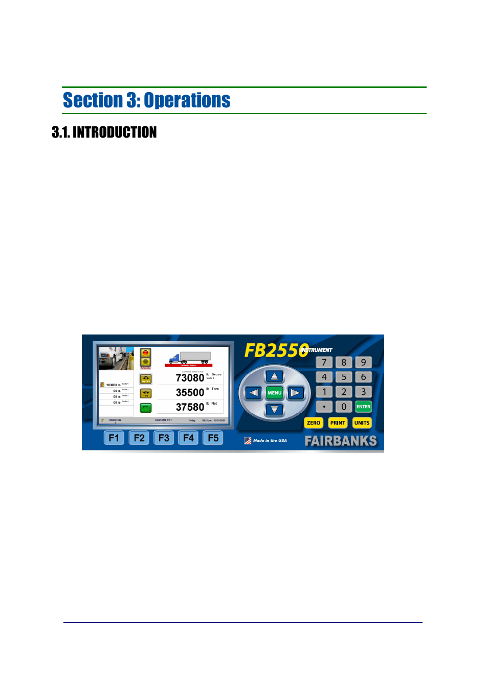 Introduction | Fairbanks FB2550 SERIES User Manual | Page 13 / 186