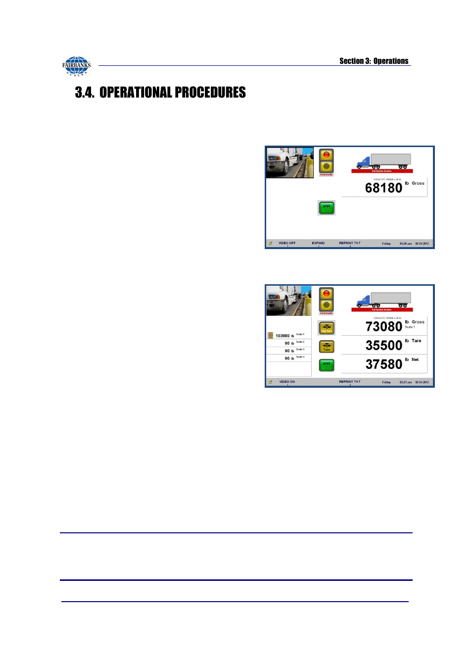 Operational procedures, Basic operations summary | Fairbanks FB2550 SERIES User Manual | Page 18 / 186