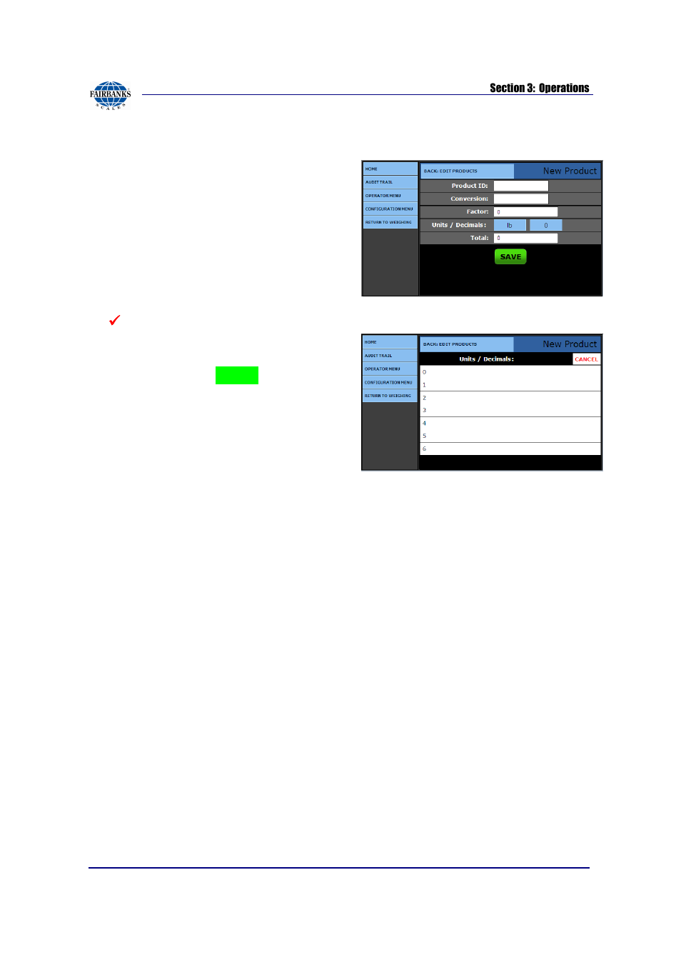 Adding or editing products, continued | Fairbanks FB2550 SERIES User Manual | Page 33 / 186