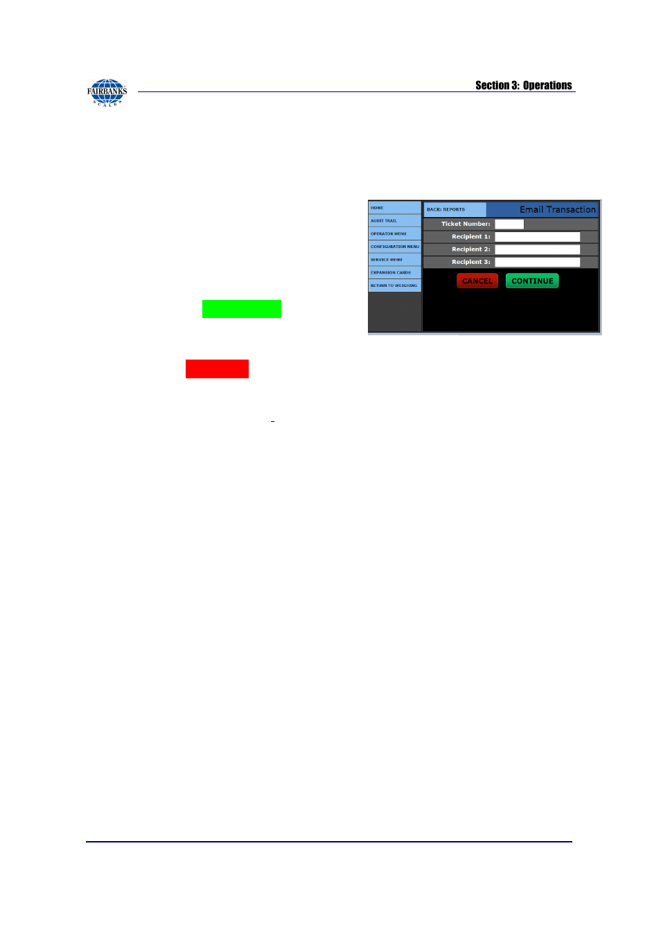 Email transaction | Fairbanks FB2550 SERIES User Manual | Page 49 / 186