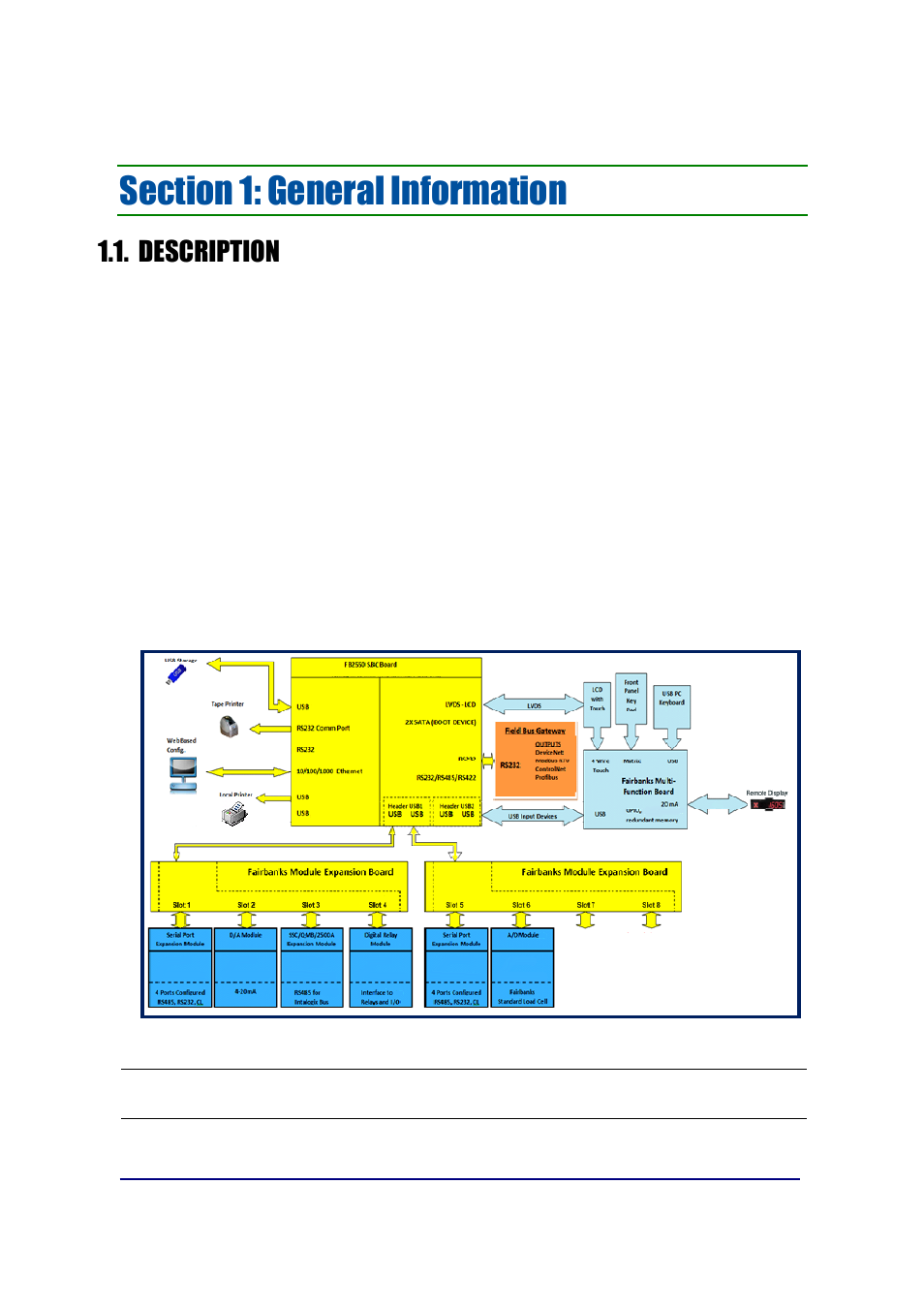 Description, Standard features | Fairbanks FB2550 SERIES User Manual | Page 8 / 186