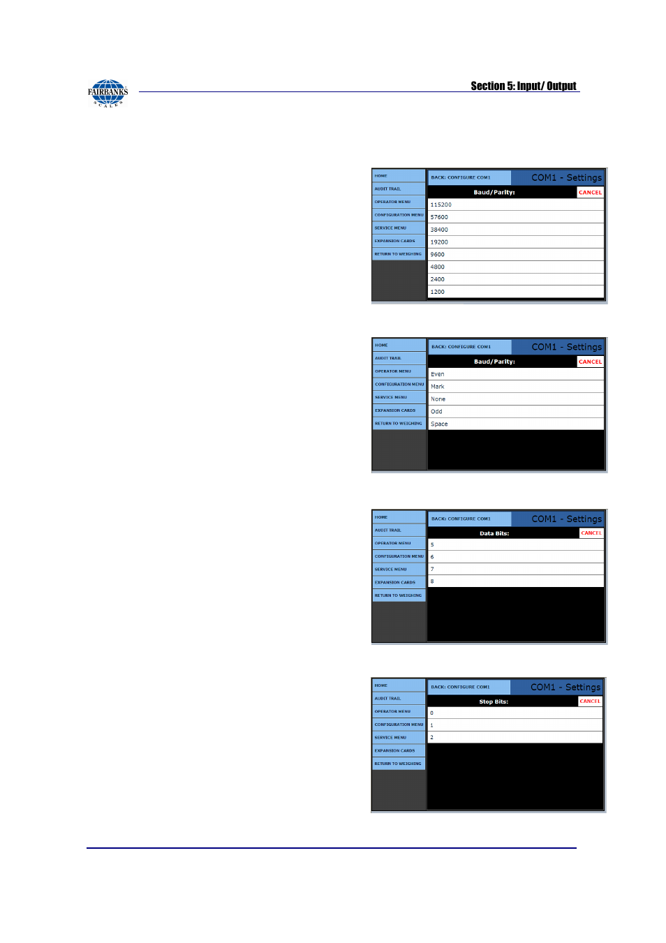 Method 1 – pre-configured output, continued | Fairbanks FB2550 SERIES User Manual | Page 95 / 186