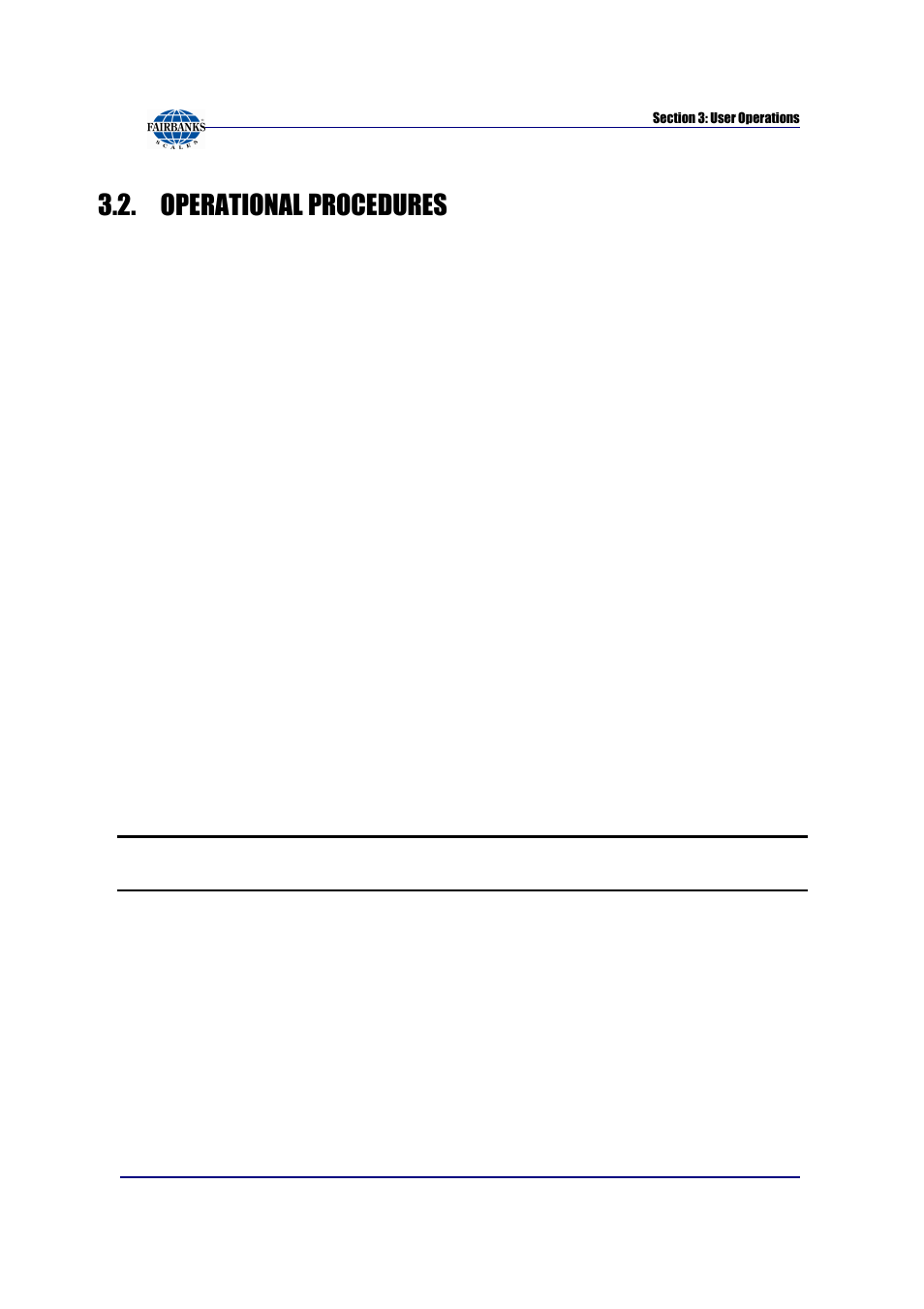 Operational procedures, Gross weighing, Basic weighing | Fairbanks FB6002 INSTRUMENTATION User Manual | Page 16 / 83