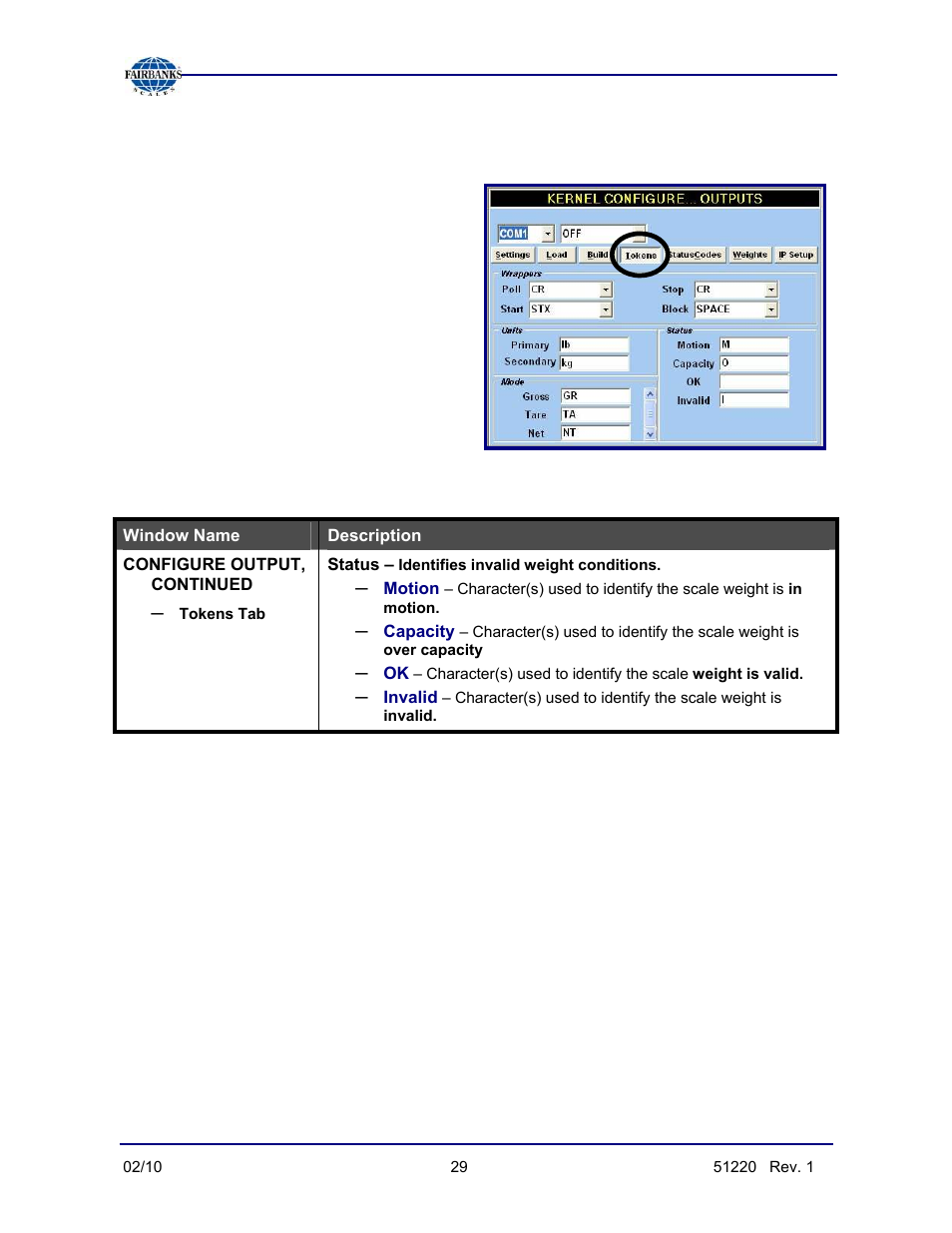 Other data string customization, continued | Fairbanks FB3000 II Operators Manual User Manual | Page 29 / 68