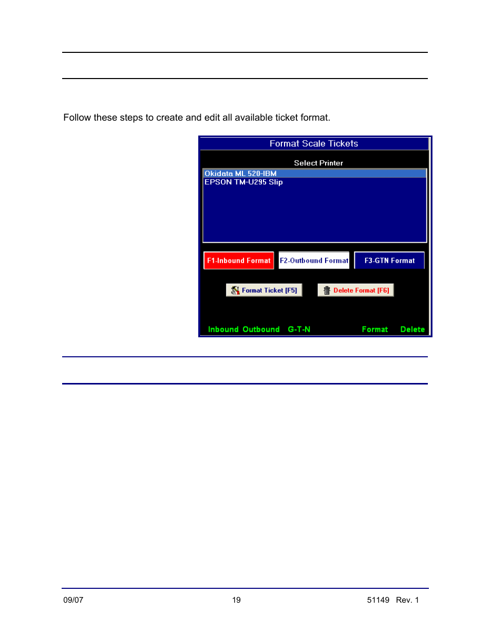 Fairbanks FB3000 Inbound/Outbound  Program Operators Manual User Manual | Page 19 / 40