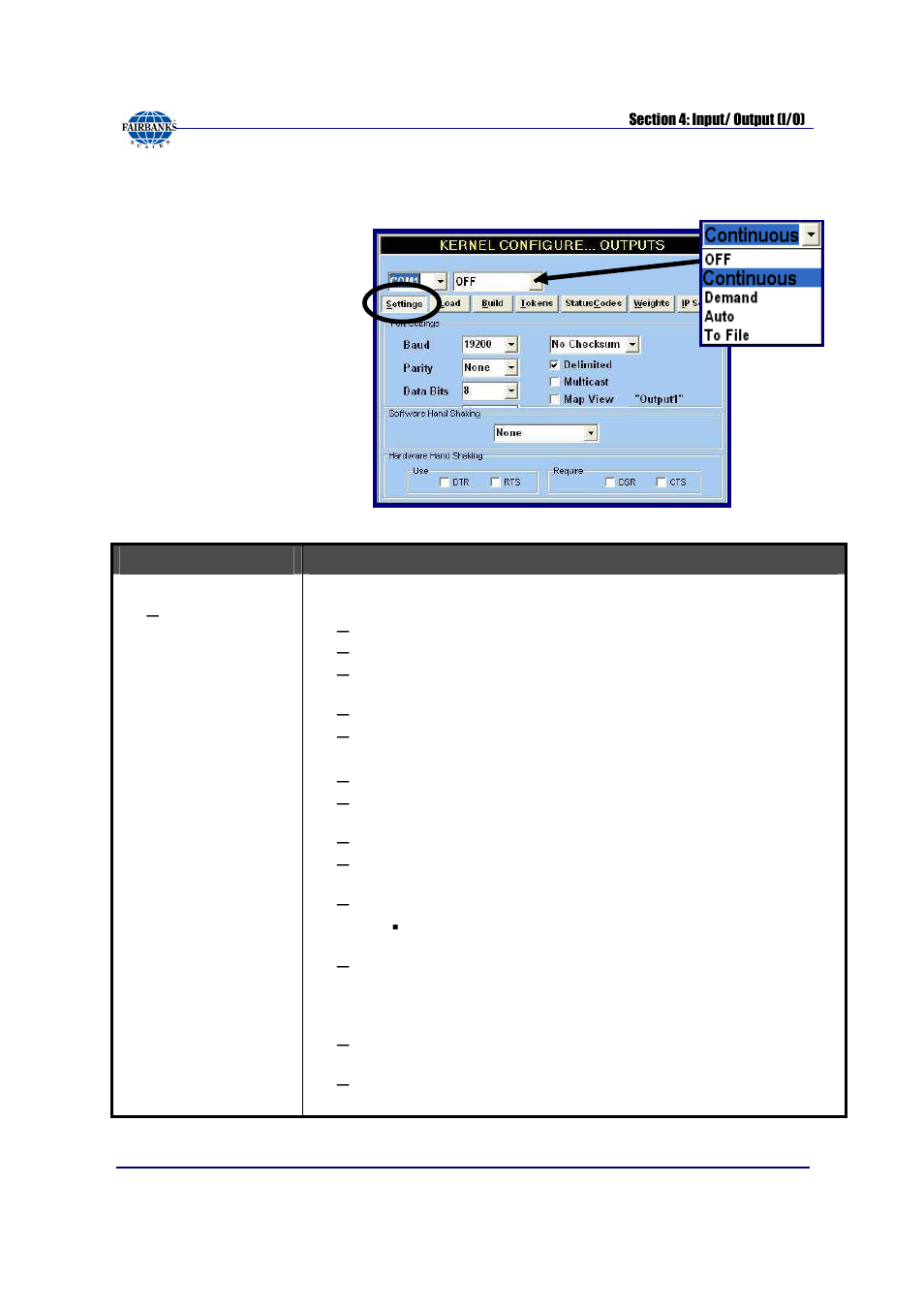 Other data string customization | Fairbanks FB3000 Kernel Program Operators Manual User Manual | Page 24 / 69