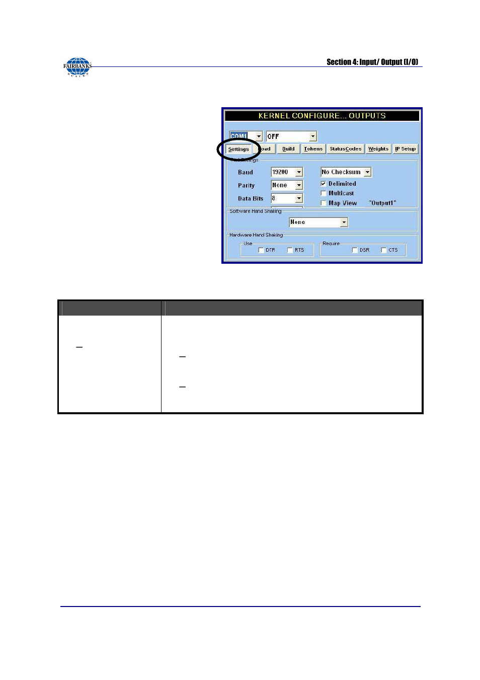 Other data string customization, continued | Fairbanks FB3000 Kernel Program Operators Manual User Manual | Page 25 / 69