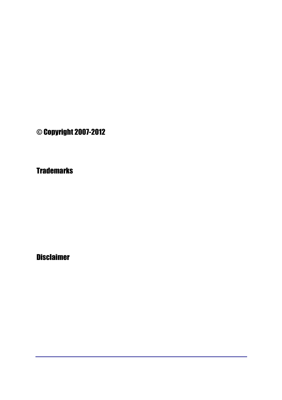 Trademarks, Disclaimer | Fairbanks FB3000 Kernel Program Operators Manual User Manual | Page 3 / 69