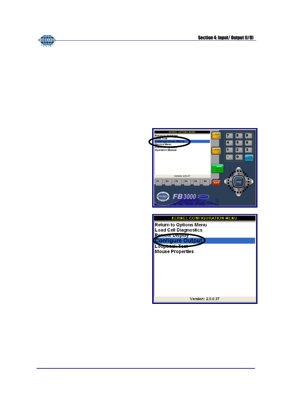 Ip network output setup instructions | Fairbanks FB3000 Kernel Program Operators Manual User Manual | Page 34 / 69