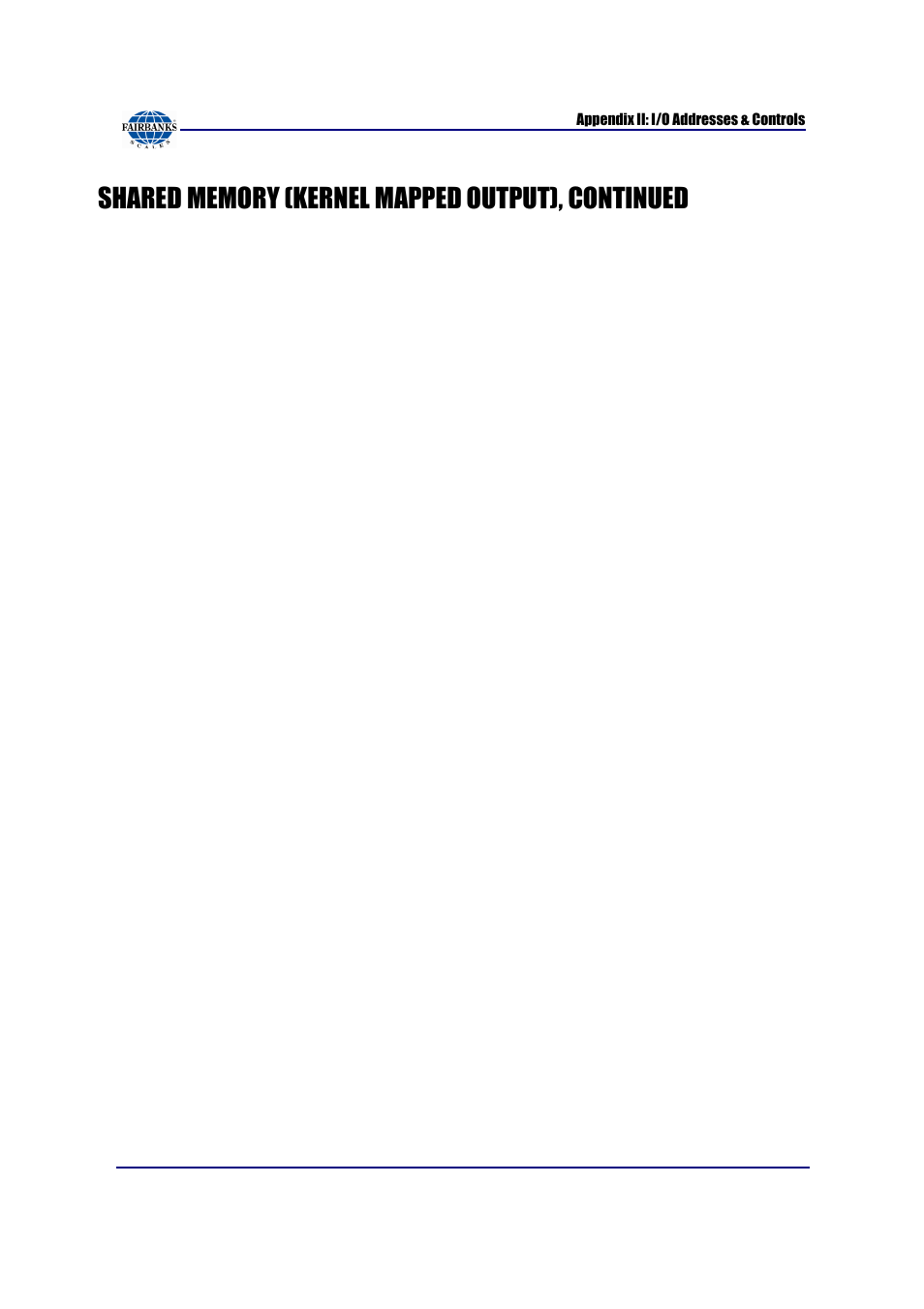 Fairbanks FB3000 Kernel Program Operators Manual User Manual | Page 50 / 69