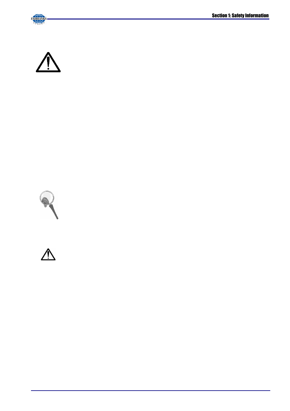 1 safety information | Fairbanks X SERIES PR 5220 ETHERNET TRANSMITTER User Manual | Page 8 / 100