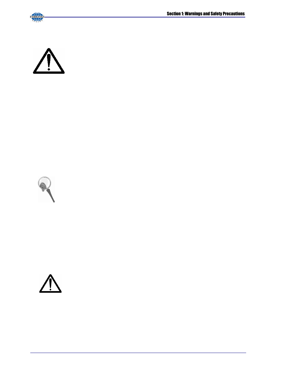 1 warnings and safety precautions | Fairbanks X SERIES PR 5410 Process Indicator User Manual | Page 10 / 152