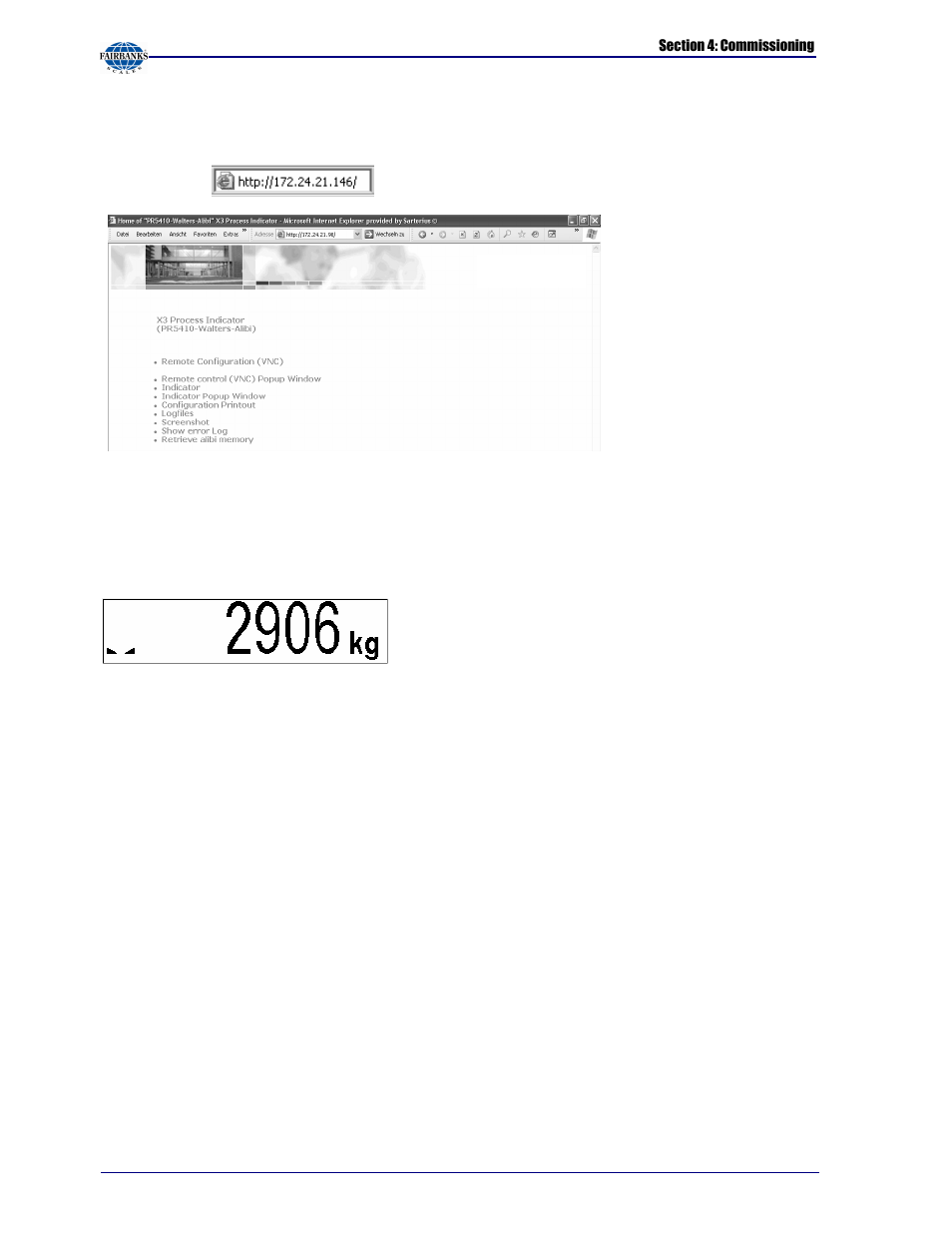 Fairbanks X SERIES PR 5410 Process Indicator User Manual | Page 68 / 152