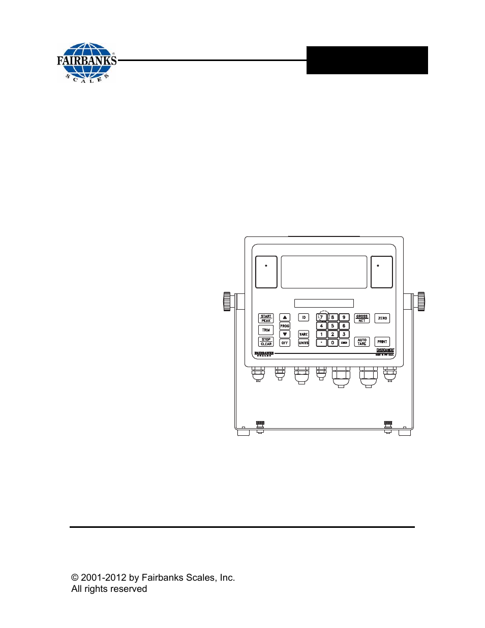 Fairbanks 2800 Series Intrinsically Safe Instrument User Manual | 73 pages
