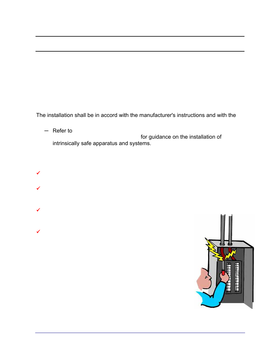 Customer/ owner responsibilities | Fairbanks 2800 Series Intrinsically Safe Instrument User Manual | Page 17 / 73
