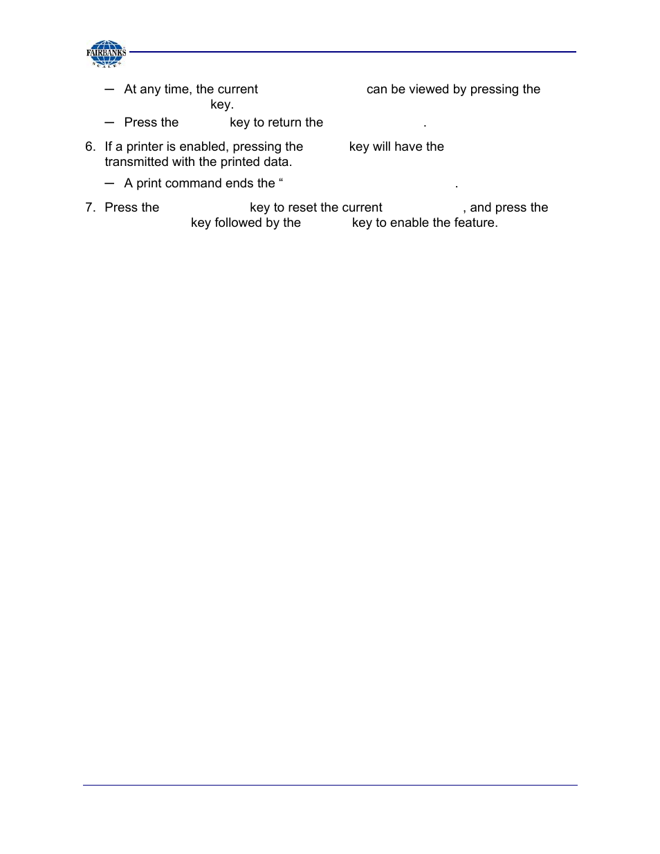 Fairbanks 2800 Series Intrinsically Safe Instrument User Manual | Page 29 / 73