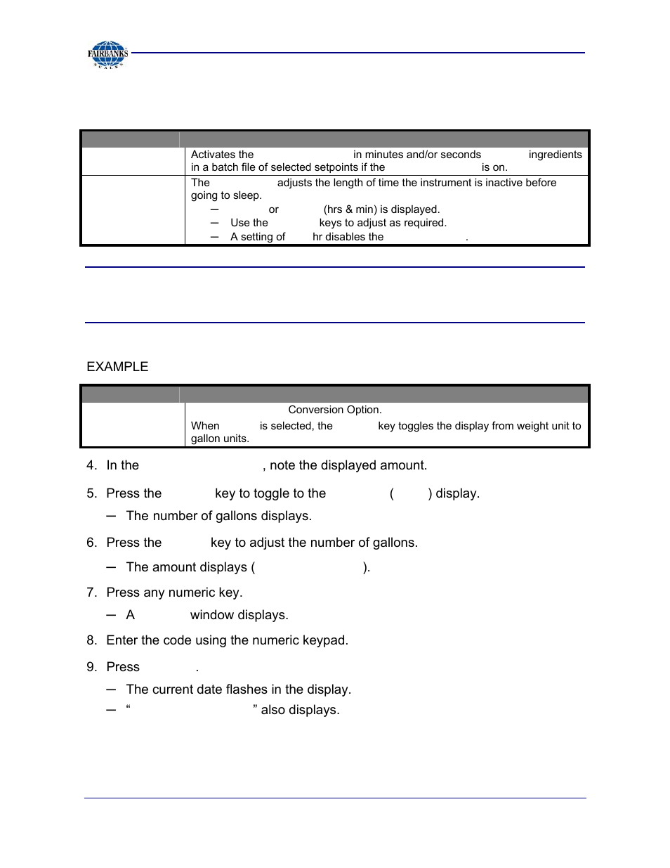 Fairbanks 2800 Series Intrinsically Safe Instrument User Manual | Page 37 / 73