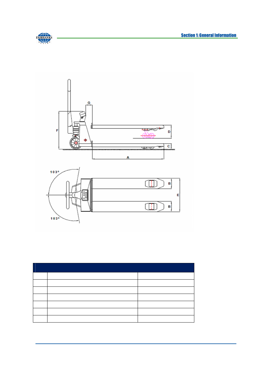 Fairbanks 4000 SERIES Pallet Weigh User Manual | Page 7 / 20