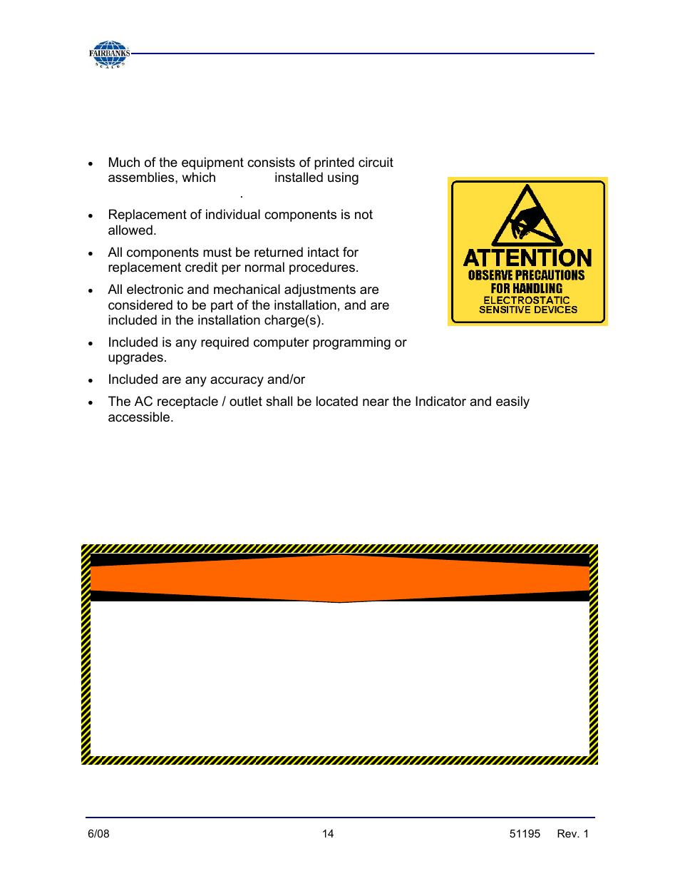 Electronic component care | Fairbanks LabelBank/DataBank Application For the FB3000 Series Programmers Manuals User Manual | Page 14 / 110