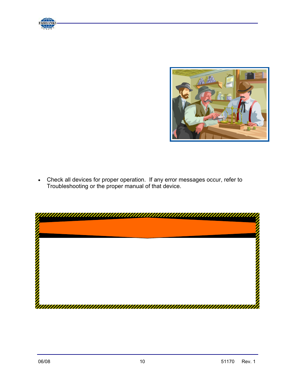 Service policy information, General service policy, The customer/operator's responsibility | Fairbanks LabelBank Barcode Application For the FB3000 Series Operators Manuals User Manual | Page 10 / 48