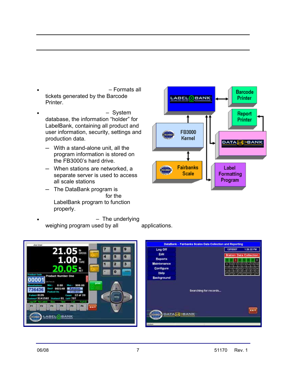 Introduction | Fairbanks LabelBank Barcode Application For the FB3000 Series Operators Manuals User Manual | Page 7 / 48