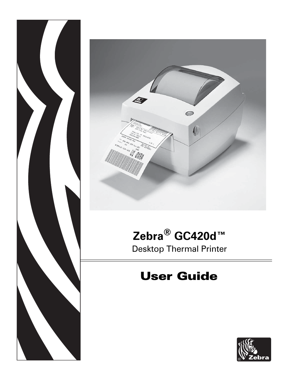 Fairbanks Zebra GC420d User Manual | 100 pages
