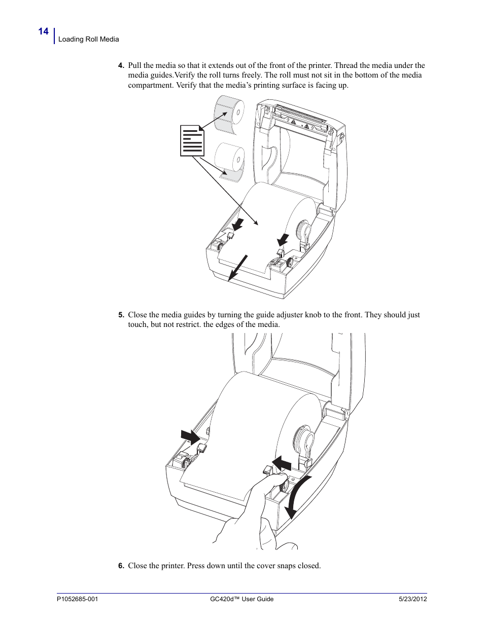 Fairbanks Zebra GC420d User Manual | Page 26 / 100